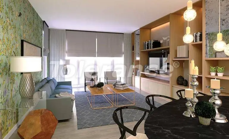 Квартира от застройщика в Бахчешехир, Стамбул с бассейном в рассрочку: купить недвижимость в Турции - 25769