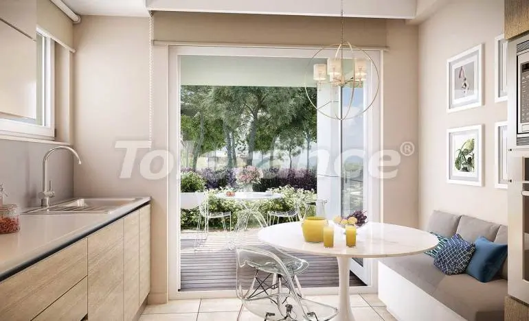 Квартира от застройщика в Бахчешехир, Стамбул с бассейном в рассрочку: купить недвижимость в Турции - 25770