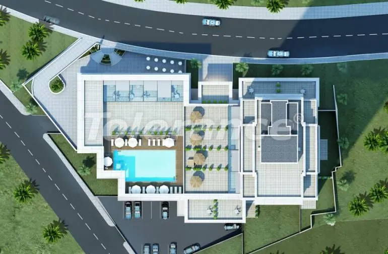 Квартира от застройщика в Бахчешехир, Стамбул с бассейном в рассрочку: купить недвижимость в Турции - 27004