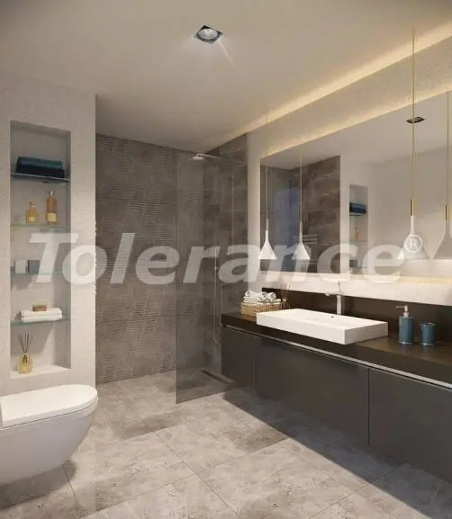 Квартира от застройщика в Бахчешехир, Стамбул с бассейном в рассрочку: купить недвижимость в Турции - 27272