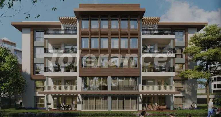 Квартира от застройщика в Бахчешехир, Стамбул с бассейном в рассрочку: купить недвижимость в Турции - 27273