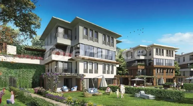 Квартира от застройщика в Бахчешехир, Стамбул с бассейном в рассрочку: купить недвижимость в Турции - 27292