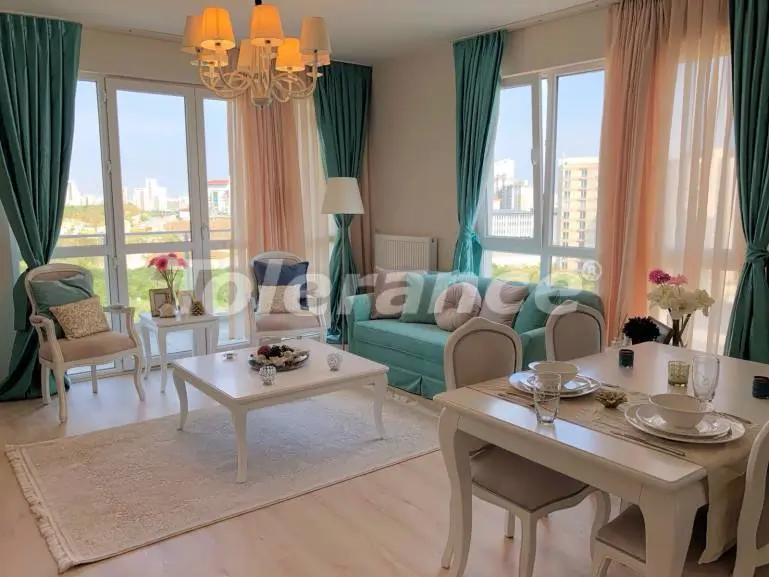 Квартира от застройщика в Бахчешехир, Стамбул с бассейном - 36093 Квартира от застройщика в Бахчешехир, Стамбул с бассейном: купить недвижимость в Турции - 36093