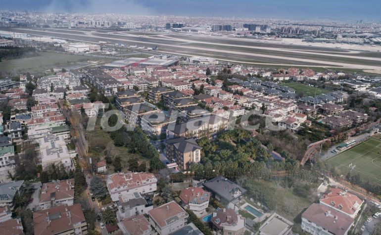 Квартира от застройщика в Бакыркёй, Стамбул с бассейном в рассрочку: купить недвижимость в Турции - 131387