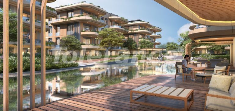 Квартира от застройщика в Бакыркёй, Стамбул с бассейном в рассрочку: купить недвижимость в Турции - 131390