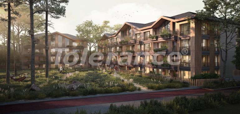 Квартира от застройщика в Бакыркёй, Стамбул с бассейном в рассрочку: купить недвижимость в Турции - 131392