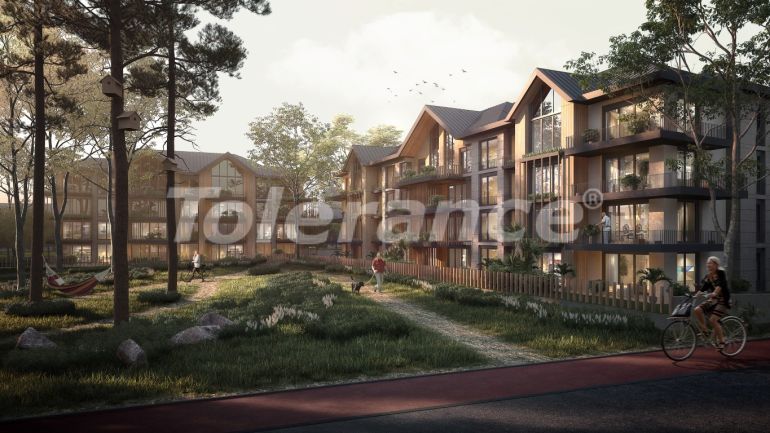 Квартира от застройщика в Бакыркёй, Стамбул с бассейном в рассрочку: купить недвижимость в Турции - 131394