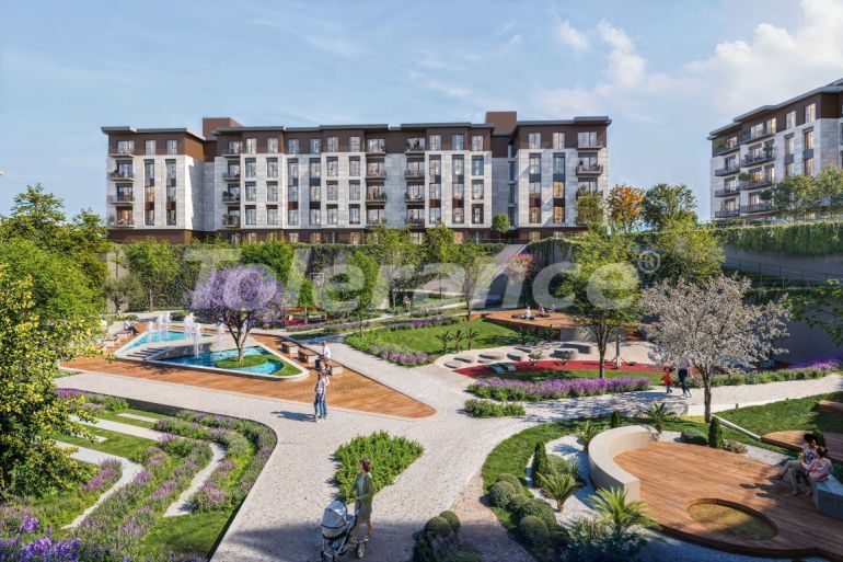 Квартира от застройщика в Башакшехир, Стамбул с бассейном в рассрочку: купить недвижимость в Турции - 133027