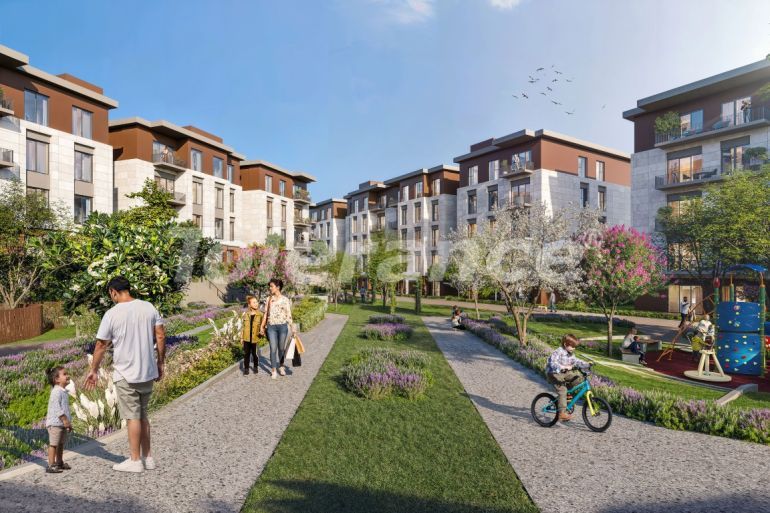 Квартира от застройщика в Башакшехир, Стамбул с бассейном в рассрочку: купить недвижимость в Турции - 133031