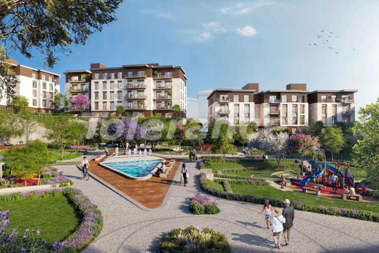 Квартира от застройщика в Башакшехир, Стамбул с бассейном в рассрочку: купить недвижимость в Турции - 133033