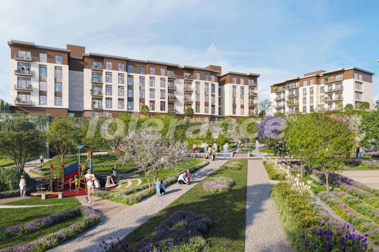 Квартира от застройщика в Башакшехир, Стамбул с бассейном в рассрочку: купить недвижимость в Турции - 133042