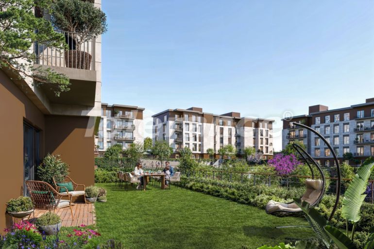 Квартира от застройщика в Башакшехир, Стамбул с бассейном в рассрочку: купить недвижимость в Турции - 133046