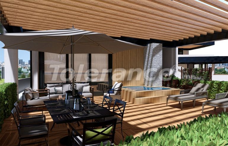 Квартира от застройщика в Башакшехир, Стамбул с бассейном в рассрочку: купить недвижимость в Турции - 133113