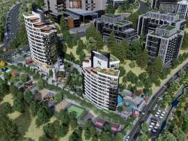 Квартира от застройщика в Башакшехир, Стамбул с бассейном в рассрочку: купить недвижимость в Турции - 133114