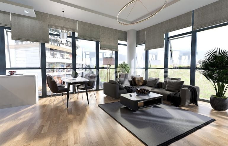 Квартира от застройщика в Башакшехир, Стамбул с бассейном в рассрочку: купить недвижимость в Турции - 133121