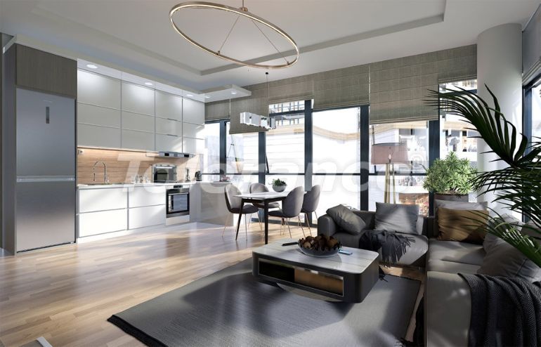 Квартира от застройщика в Башакшехир, Стамбул с бассейном в рассрочку: купить недвижимость в Турции - 133160