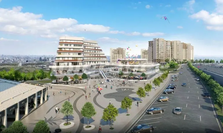 Квартира в Башакшехир, Стамбул с бассейном в рассрочку - 20582 Квартира в Башакшехир, Стамбул с бассейном в рассрочку: купить недвижимость в Турции - 20582