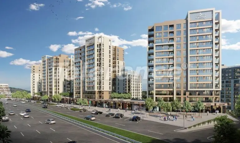 Квартира в Башакшехир, Стамбул с бассейном в рассрочку - 20593 Квартира в Башакшехир, Стамбул с бассейном в рассрочку: купить недвижимость в Турции - 20593