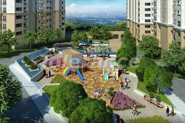Квартира от застройщика в Башакшехир, Стамбул с бассейном в рассрочку: купить недвижимость в Турции - 21496