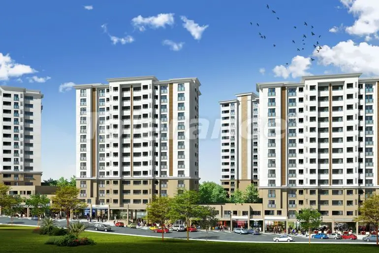 Квартира от застройщика в Башакшехир, Стамбул с бассейном в рассрочку: купить недвижимость в Турции - 21498