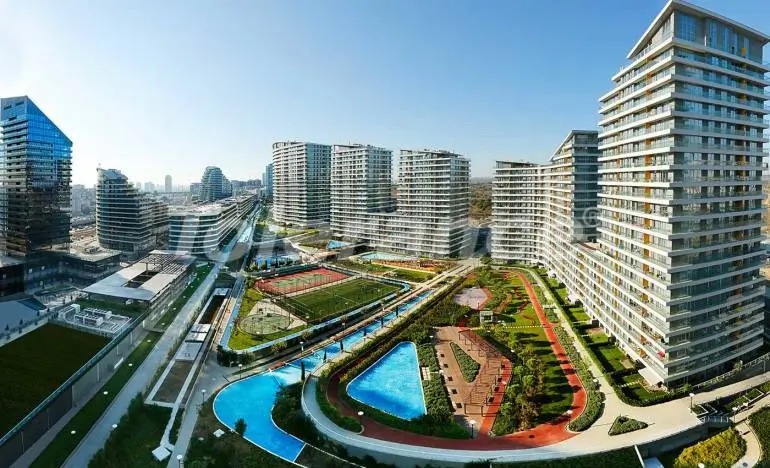 Квартира в Башакшехир, Стамбул с бассейном: купить недвижимость в Турции - 25557