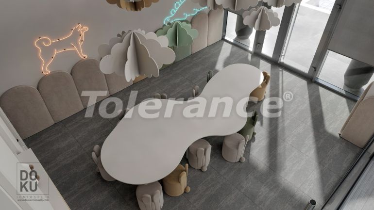 Квартира от застройщика в Байраклы, Измир вид на море с бассейном: купить недвижимость в Турции - 109684