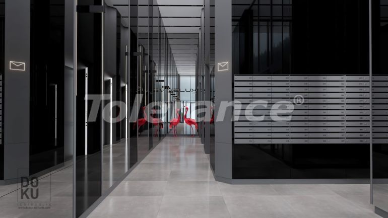 Квартира от застройщика в Байраклы, Измир вид на море с бассейном: купить недвижимость в Турции - 109692