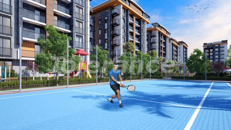 Квартира от застройщика в Белеке с бассейном в рассрочку: купить недвижимость в Турции - 62876