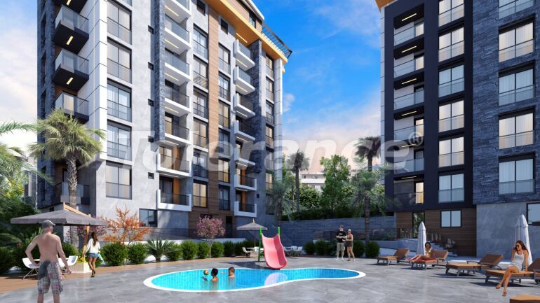 Квартира от застройщика в Белеке с бассейном в рассрочку: купить недвижимость в Турции - 62877