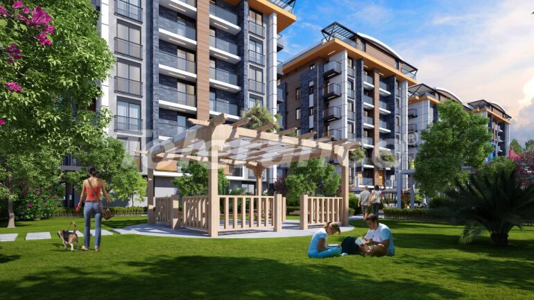 Квартира от застройщика в Белеке с бассейном в рассрочку: купить недвижимость в Турции - 62878