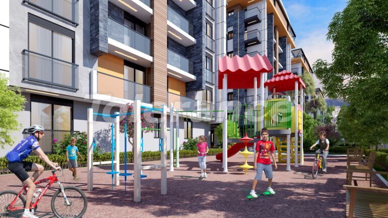 Квартира от застройщика в Белеке с бассейном в рассрочку: купить недвижимость в Турции - 62880