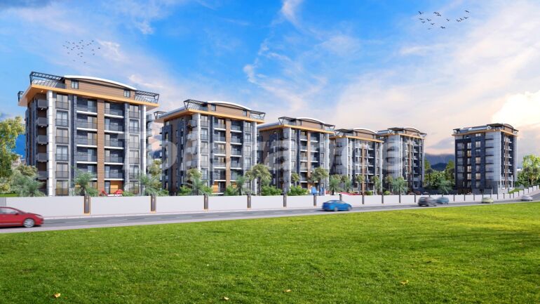 Квартира от застройщика в Белеке с бассейном в рассрочку: купить недвижимость в Турции - 62882