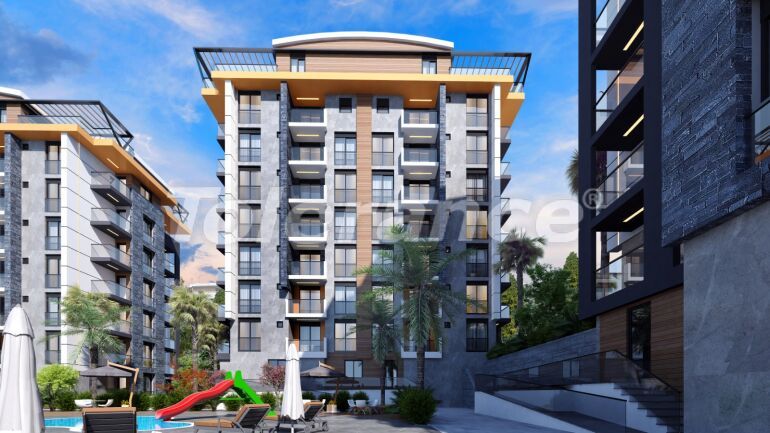 Квартира от застройщика в Белеке с бассейном в рассрочку: купить недвижимость в Турции - 62884