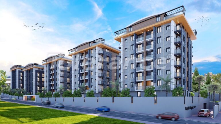 Квартира от застройщика в Белеке с бассейном в рассрочку: купить недвижимость в Турции - 62885