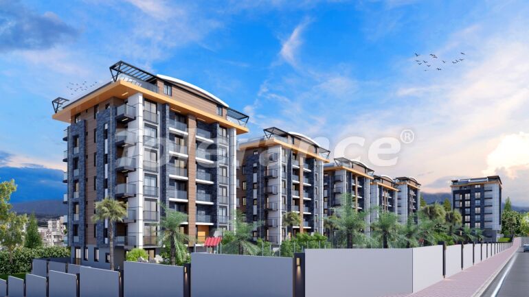 Квартира от застройщика в Белеке с бассейном в рассрочку: купить недвижимость в Турции - 62887