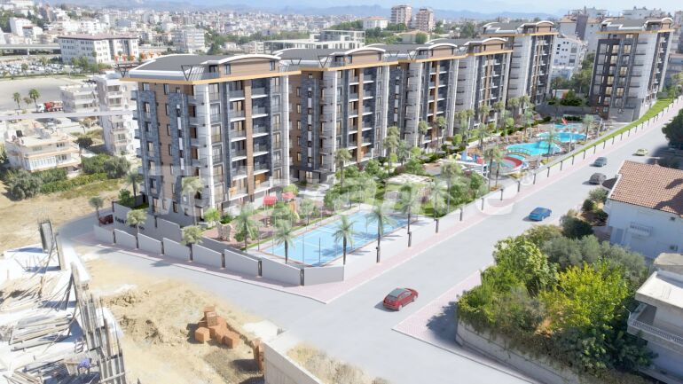 Квартира от застройщика в Белеке с бассейном в рассрочку: купить недвижимость в Турции - 62895