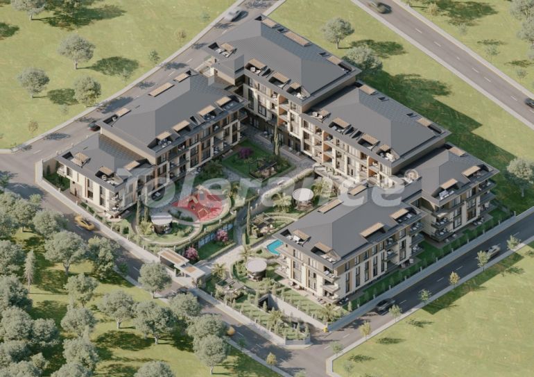 Квартира от застройщика в Бейликдюзю, Стамбул вид на море с бассейном: купить недвижимость в Турции - 100827