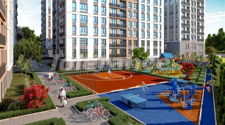 Квартира от застройщика в Бейликдюзю, Стамбул с бассейном: купить недвижимость в Турции - 131041