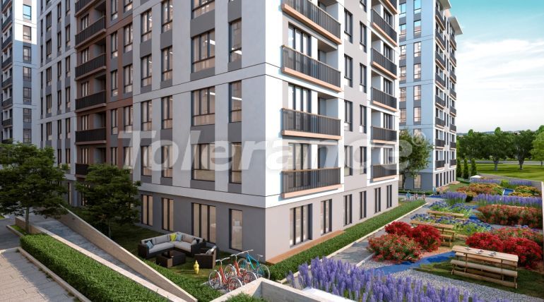 Квартира от застройщика в Бейликдюзю, Стамбул с бассейном: купить недвижимость в Турции - 131042