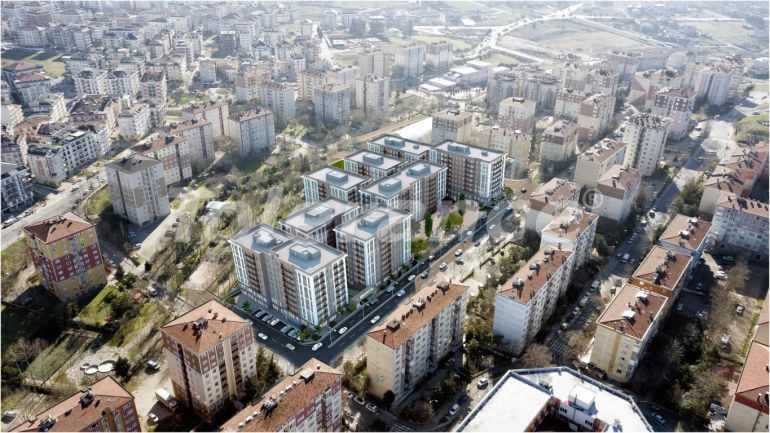 Квартира от застройщика в Бейликдюзю, Стамбул с бассейном: купить недвижимость в Турции - 131043