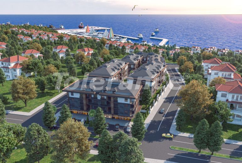 Квартира от застройщика в Бейликдюзю, Стамбул вид на море с бассейном в рассрочку: купить недвижимость в Турции - 131350