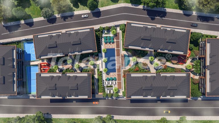 Квартира от застройщика в Бейликдюзю, Стамбул вид на море с бассейном в рассрочку: купить недвижимость в Турции - 131355