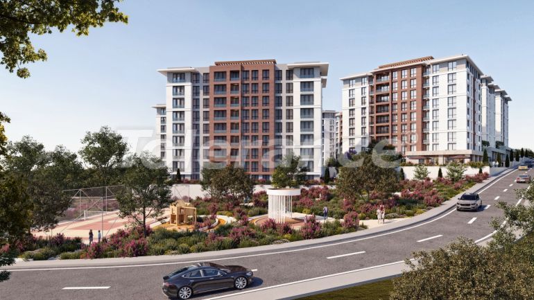 Квартира от застройщика в Бейликдюзю, Стамбул с бассейном в рассрочку: купить недвижимость в Турции - 131565