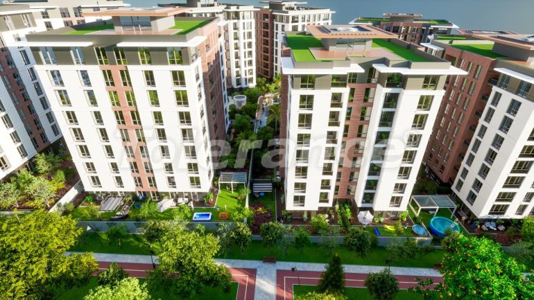 Квартира от застройщика в Бейликдюзю, Стамбул с бассейном в рассрочку: купить недвижимость в Турции - 131566