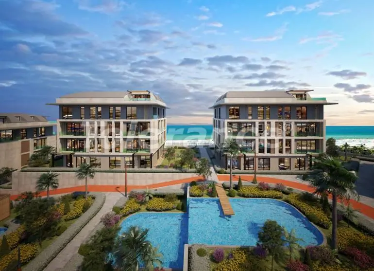 Квартира в Бейликдюзю, Стамбул вид на море с бассейном в рассрочку: купить недвижимость в Турции - 19093