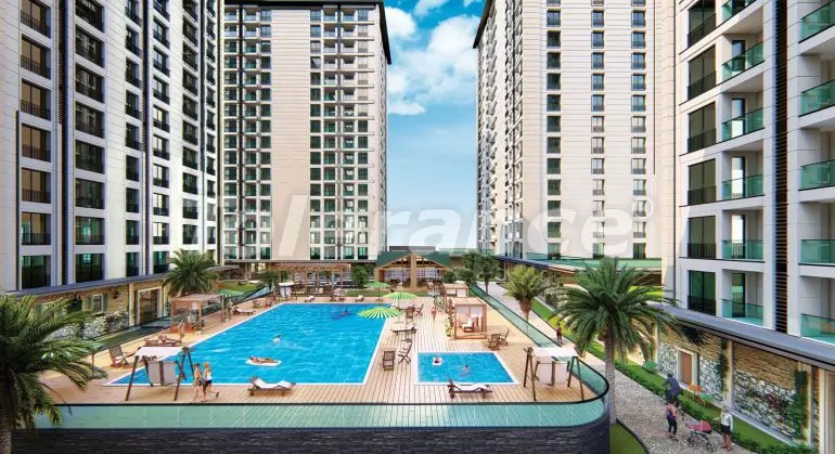 Квартира от застройщика в Бейликдюзю, Стамбул с бассейном: купить недвижимость в Турции - 34695