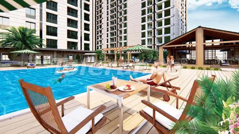 Квартира от застройщика в Бейликдюзю, Стамбул с бассейном: купить недвижимость в Турции - 34697