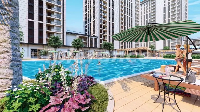 Квартира от застройщика в Бейликдюзю, Стамбул с бассейном: купить недвижимость в Турции - 34711