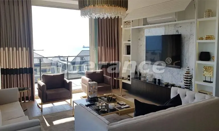 Квартира в Бейликдюзю, Стамбул вид на море с бассейном в рассрочку: купить недвижимость в Турции - 36933