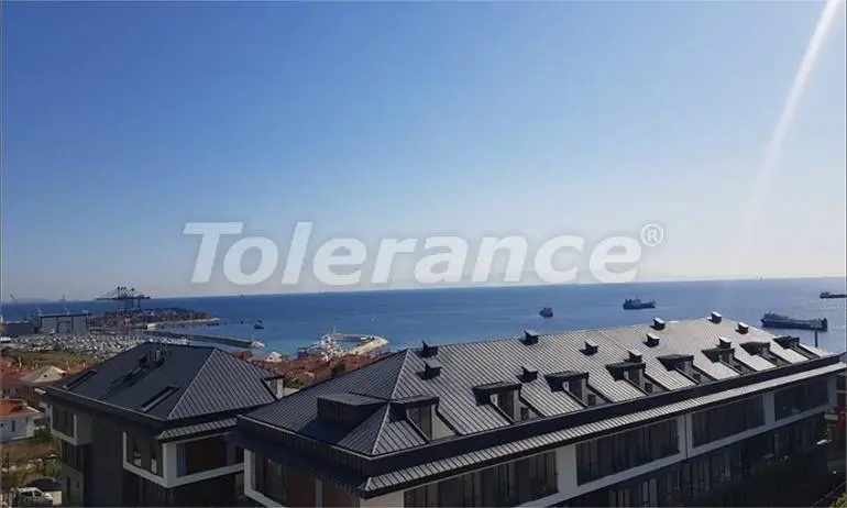 Квартира в Бейликдюзю, Стамбул вид на море с бассейном в рассрочку: купить недвижимость в Турции - 36936